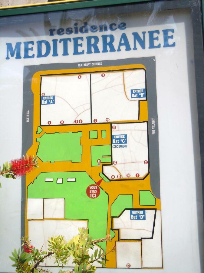 Residence Le Mediterranee マントン エクステリア 写真